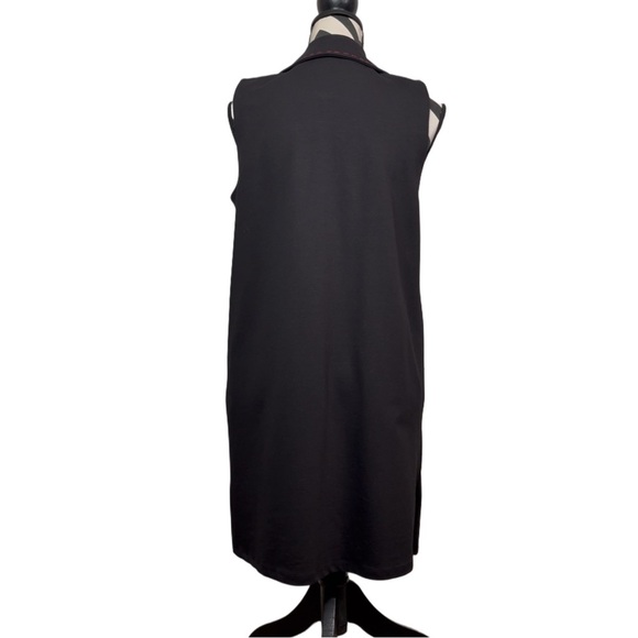 Alain Murati Artsy Bling Open Front Sleeveless Vest Gilet - Picture 2 of 11